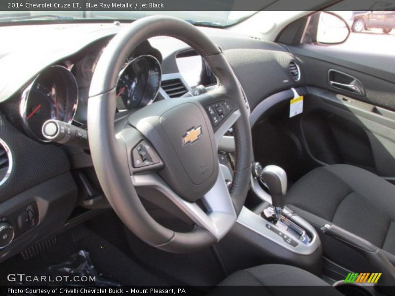 Blue Ray Metallic / Jet Black 2014 Chevrolet Cruze LT