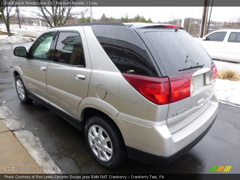 Platinum Metallic / Gray 2006 Buick Rendezvous CX