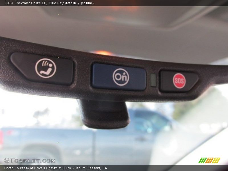 Blue Ray Metallic / Jet Black 2014 Chevrolet Cruze LT