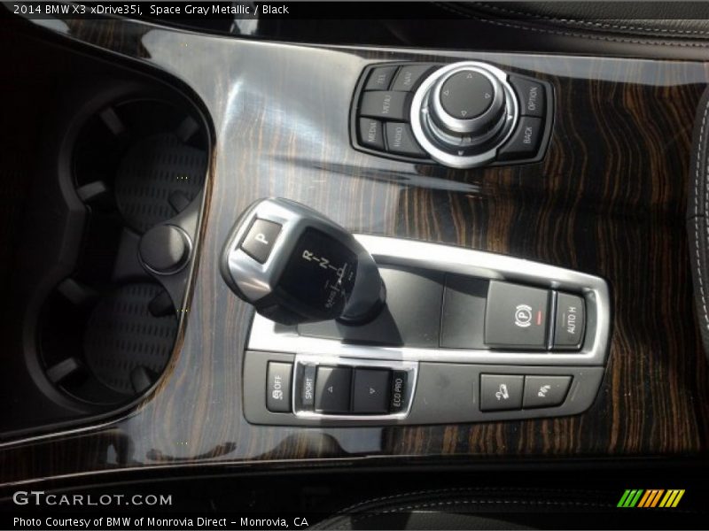Space Gray Metallic / Black 2014 BMW X3 xDrive35i