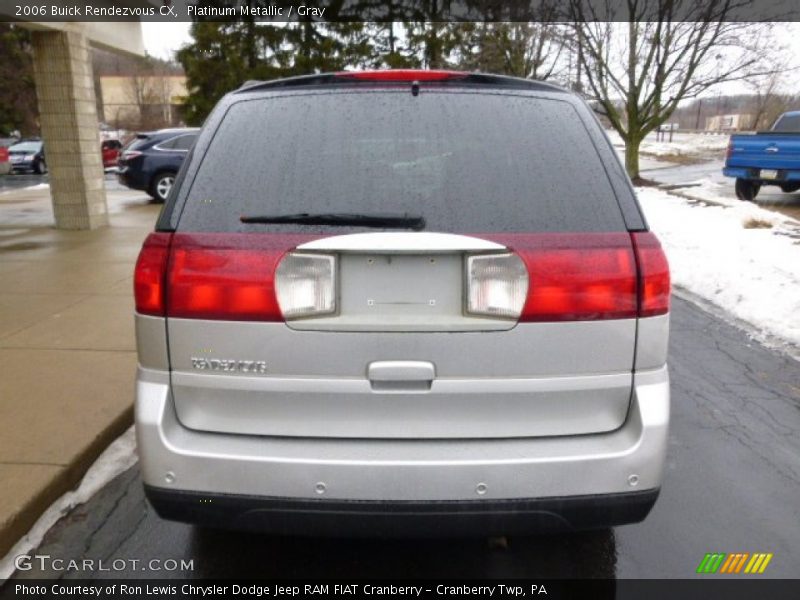 Platinum Metallic / Gray 2006 Buick Rendezvous CX