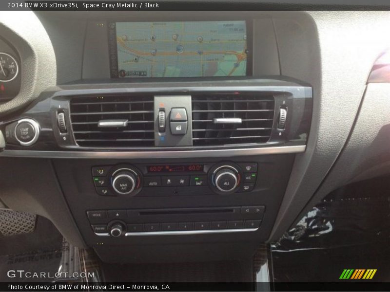 Space Gray Metallic / Black 2014 BMW X3 xDrive35i