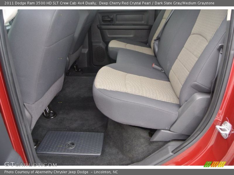 Deep Cherry Red Crystal Pearl / Dark Slate Gray/Medium Graystone 2011 Dodge Ram 3500 HD SLT Crew Cab 4x4 Dually