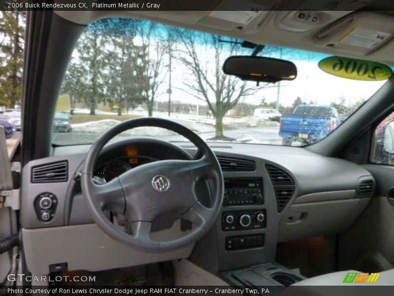 Platinum Metallic / Gray 2006 Buick Rendezvous CX