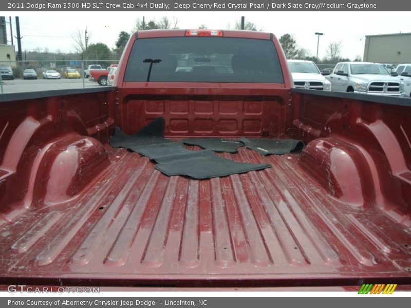 Deep Cherry Red Crystal Pearl / Dark Slate Gray/Medium Graystone 2011 Dodge Ram 3500 HD SLT Crew Cab 4x4 Dually