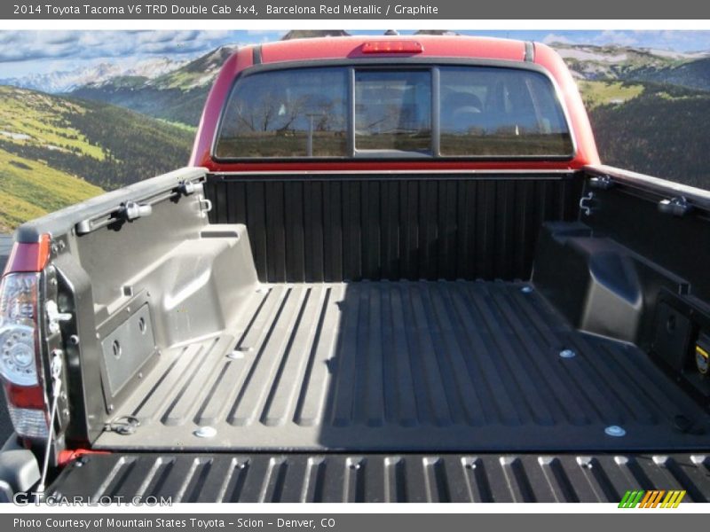 Barcelona Red Metallic / Graphite 2014 Toyota Tacoma V6 TRD Double Cab 4x4
