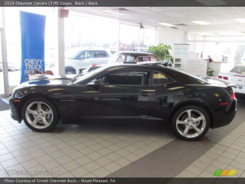 Black / Black 2014 Chevrolet Camaro LT/RS Coupe