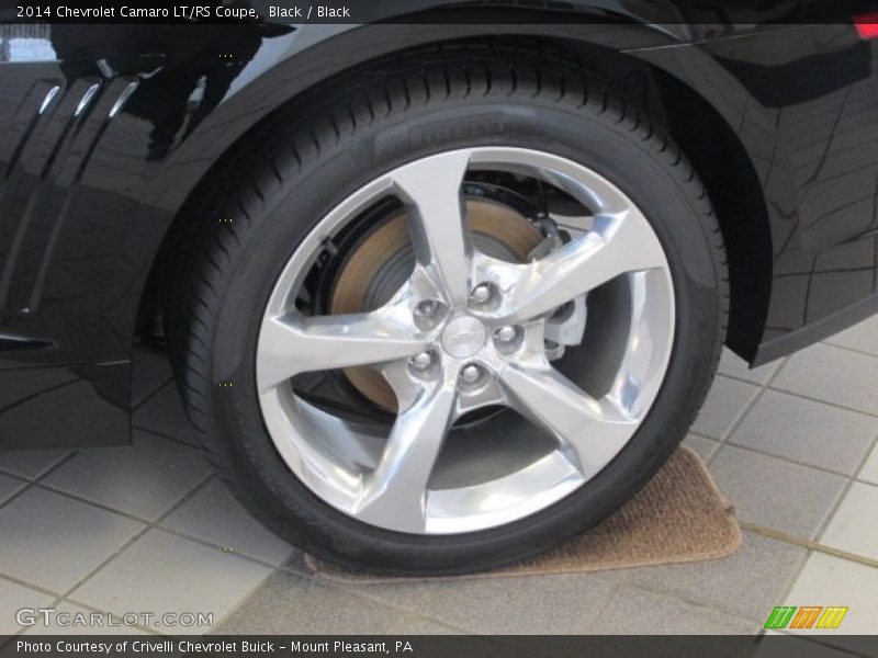 Black / Black 2014 Chevrolet Camaro LT/RS Coupe