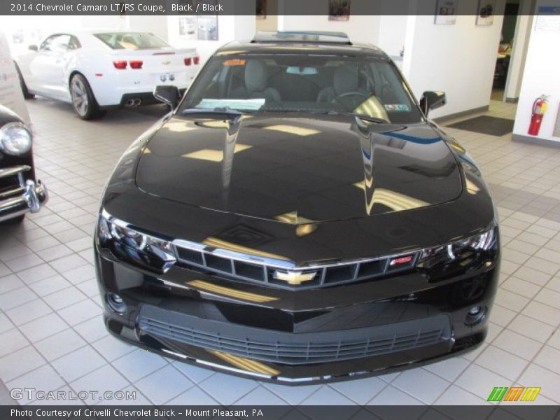 Black / Black 2014 Chevrolet Camaro LT/RS Coupe