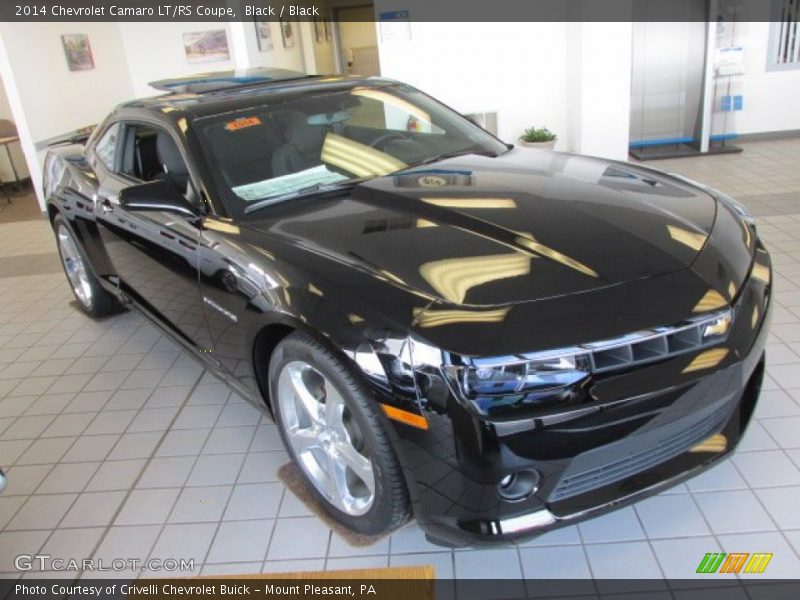 Black / Black 2014 Chevrolet Camaro LT/RS Coupe