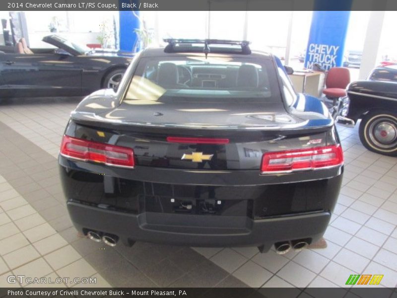 Black / Black 2014 Chevrolet Camaro LT/RS Coupe