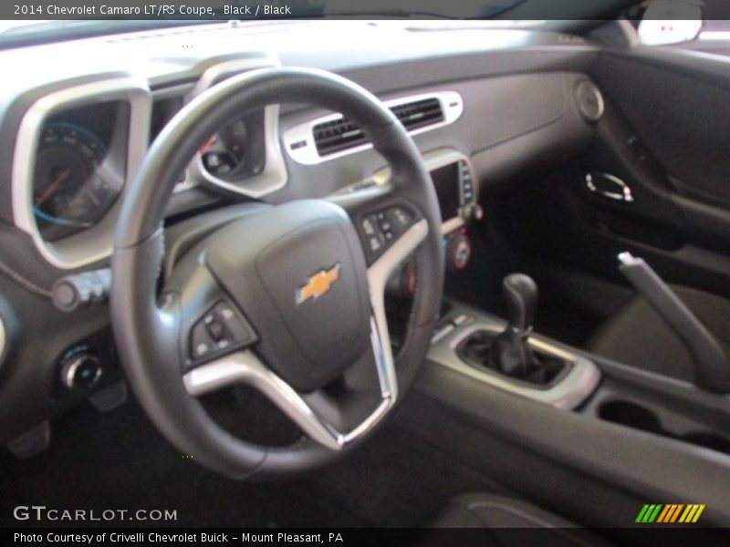 Black / Black 2014 Chevrolet Camaro LT/RS Coupe