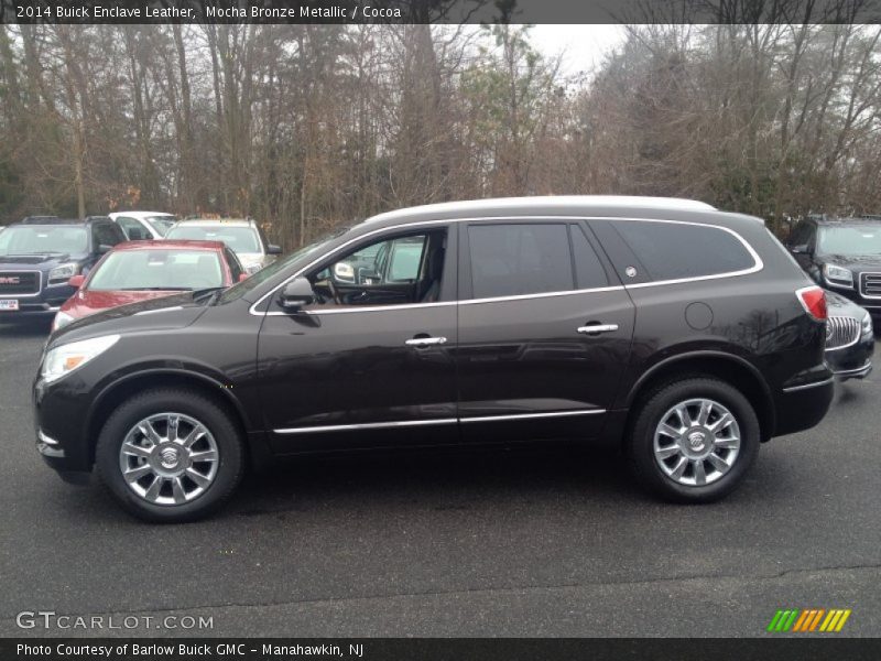 Mocha Bronze Metallic / Cocoa 2014 Buick Enclave Leather