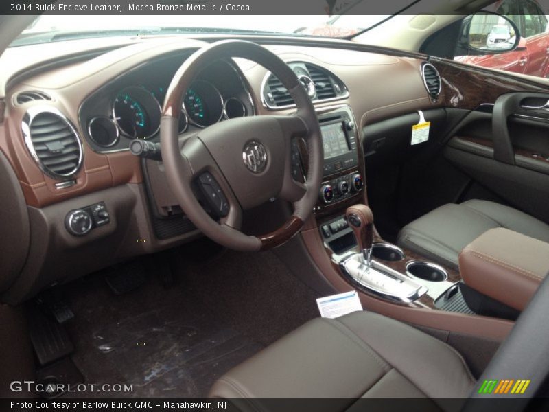 Mocha Bronze Metallic / Cocoa 2014 Buick Enclave Leather