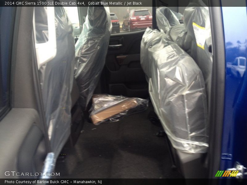 Cobalt Blue Metallic / Jet Black 2014 GMC Sierra 1500 SLE Double Cab 4x4