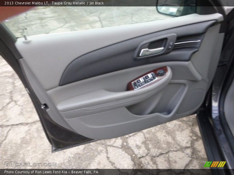 Taupe Gray Metallic / Jet Black 2013 Chevrolet Malibu LT