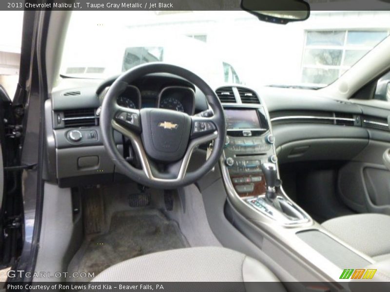 Taupe Gray Metallic / Jet Black 2013 Chevrolet Malibu LT