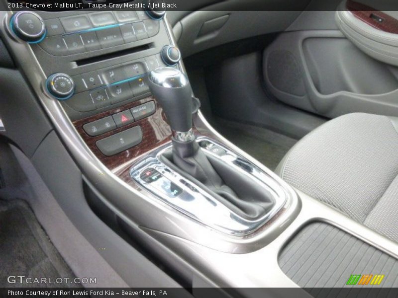 Taupe Gray Metallic / Jet Black 2013 Chevrolet Malibu LT