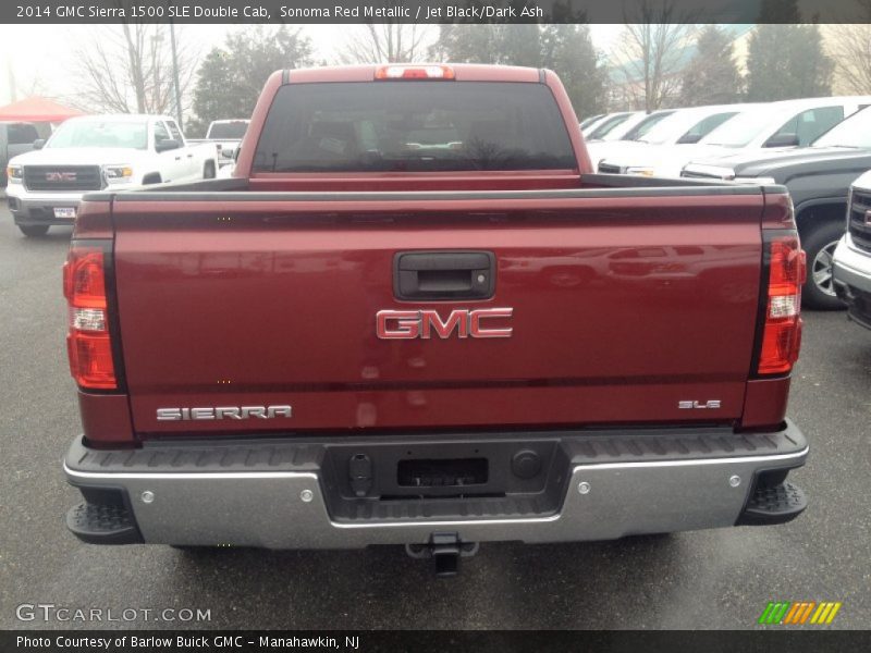 Sonoma Red Metallic / Jet Black/Dark Ash 2014 GMC Sierra 1500 SLE Double Cab