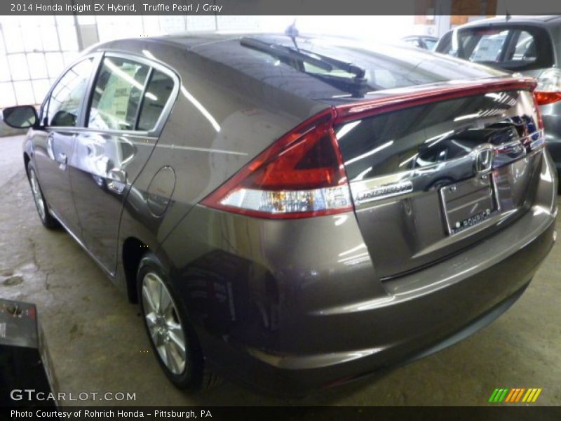 Truffle Pearl / Gray 2014 Honda Insight EX Hybrid