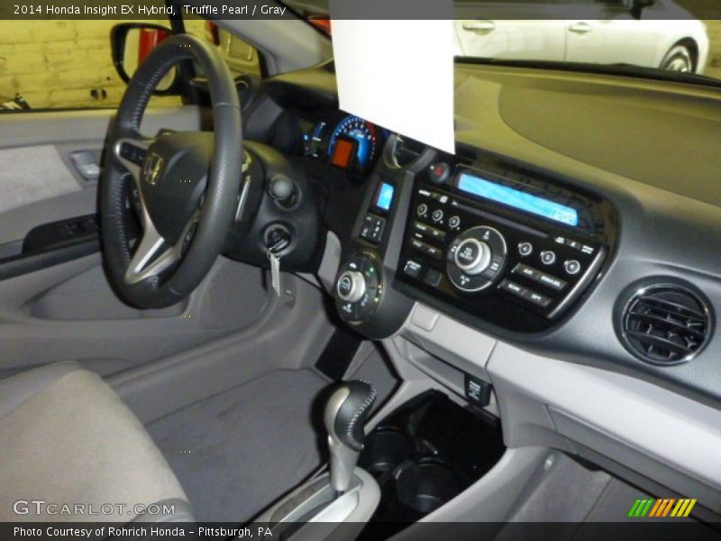 Truffle Pearl / Gray 2014 Honda Insight EX Hybrid