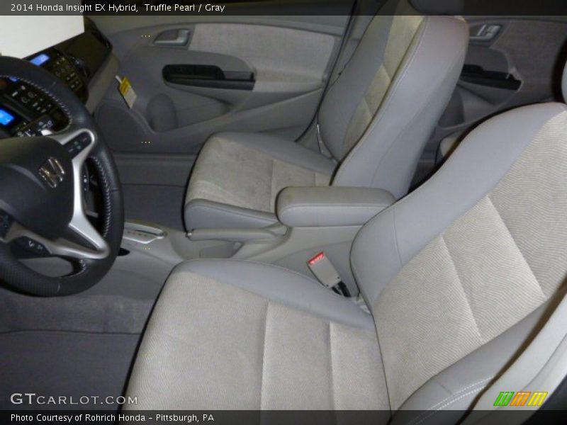 Truffle Pearl / Gray 2014 Honda Insight EX Hybrid