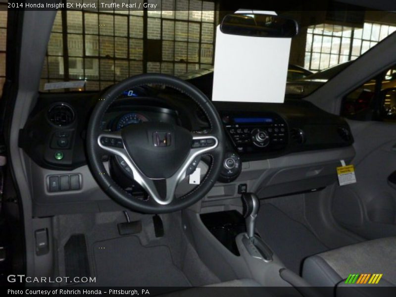 Truffle Pearl / Gray 2014 Honda Insight EX Hybrid