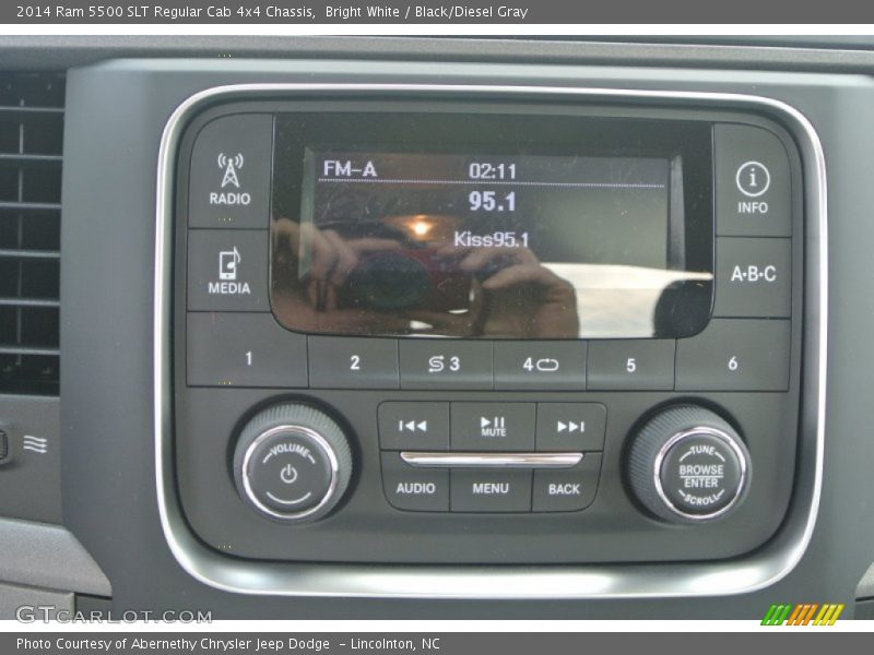 Audio System of 2014 5500 SLT Regular Cab 4x4 Chassis