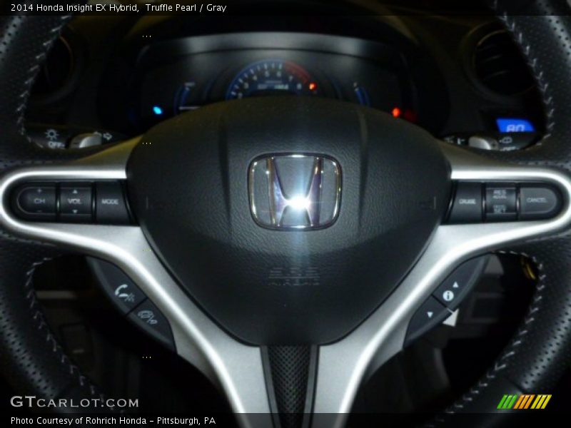 Truffle Pearl / Gray 2014 Honda Insight EX Hybrid