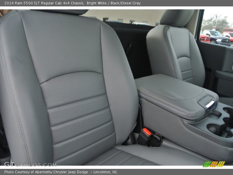Bright White / Black/Diesel Gray 2014 Ram 5500 SLT Regular Cab 4x4 Chassis