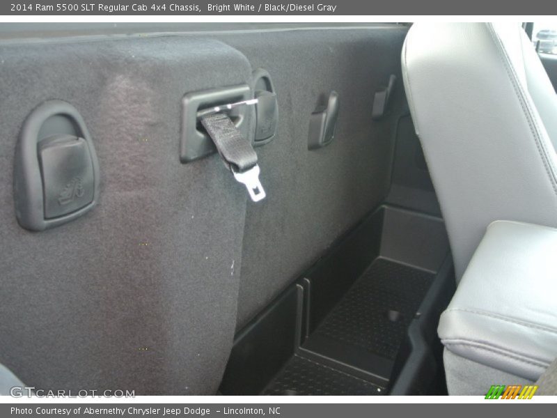 Bright White / Black/Diesel Gray 2014 Ram 5500 SLT Regular Cab 4x4 Chassis