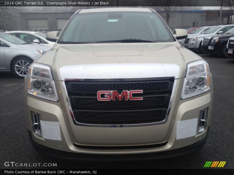 Champagne Silver Metallic / Jet Black 2014 GMC Terrain SLE