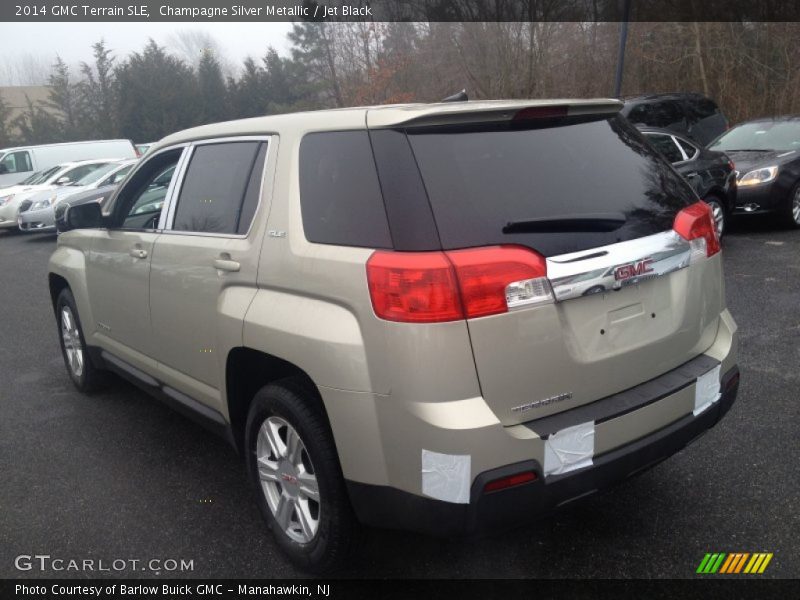 Champagne Silver Metallic / Jet Black 2014 GMC Terrain SLE