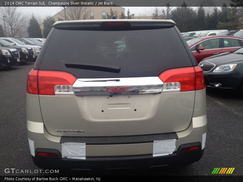 Champagne Silver Metallic / Jet Black 2014 GMC Terrain SLE