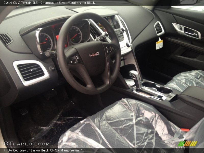 Champagne Silver Metallic / Jet Black 2014 GMC Terrain SLE