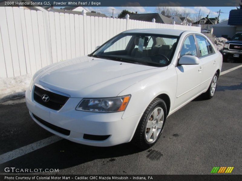 Front 3/4 View of 2008 Sonata GLS