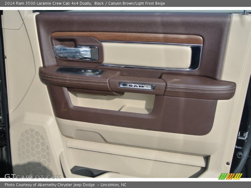 Door Panel of 2014 3500 Laramie Crew Cab 4x4 Dually