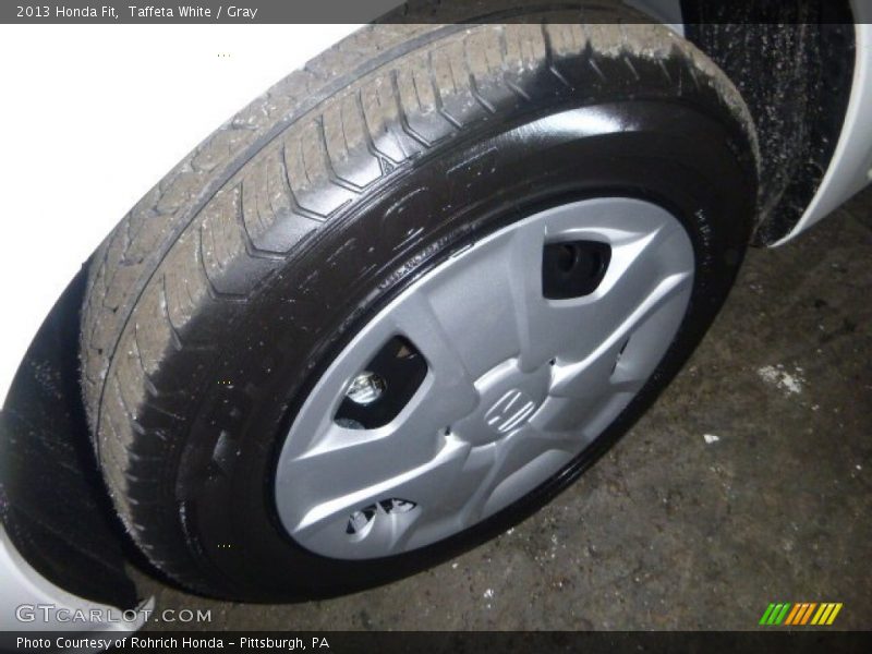 Taffeta White / Gray 2013 Honda Fit