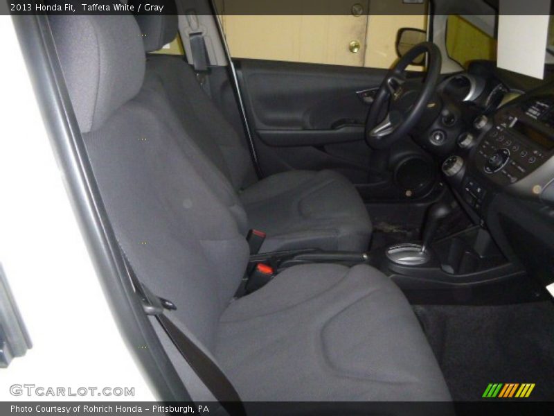 Taffeta White / Gray 2013 Honda Fit