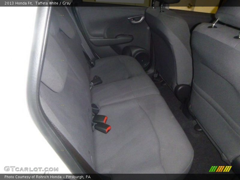 Taffeta White / Gray 2013 Honda Fit