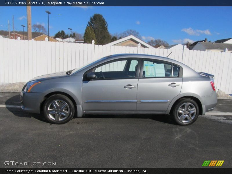 Magnetic Gray Metallic / Charcoal 2012 Nissan Sentra 2.0