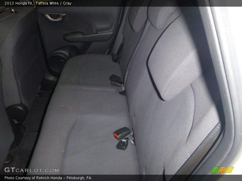 Taffeta White / Gray 2013 Honda Fit