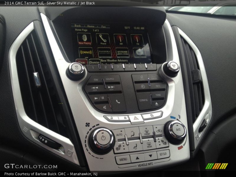 Controls of 2014 Terrain SLE
