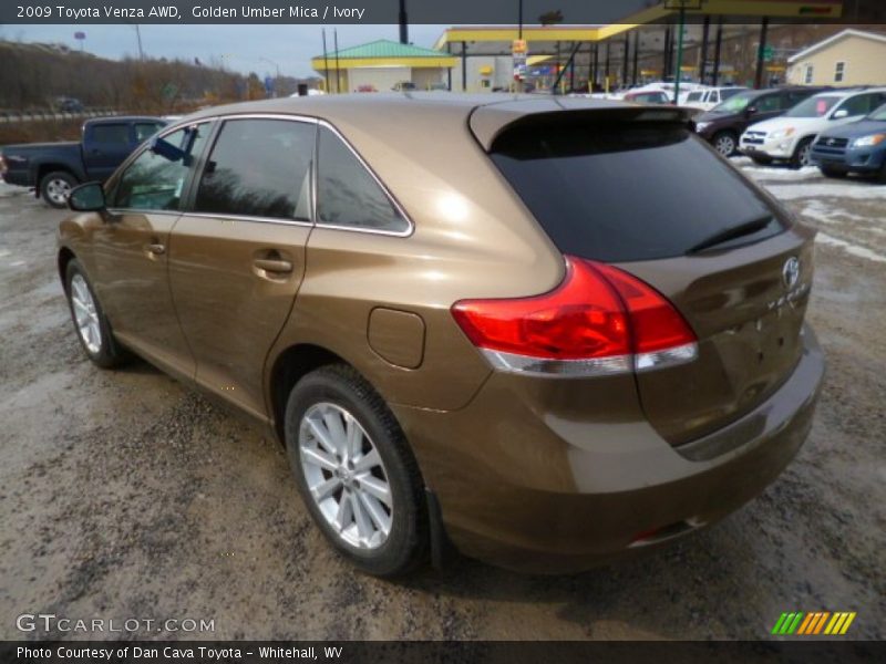 Golden Umber Mica / Ivory 2009 Toyota Venza AWD