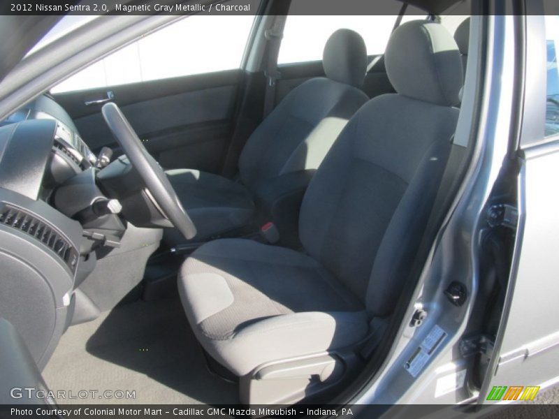 Magnetic Gray Metallic / Charcoal 2012 Nissan Sentra 2.0