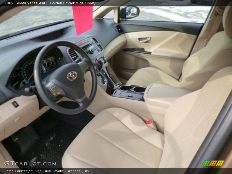 Golden Umber Mica / Ivory 2009 Toyota Venza AWD