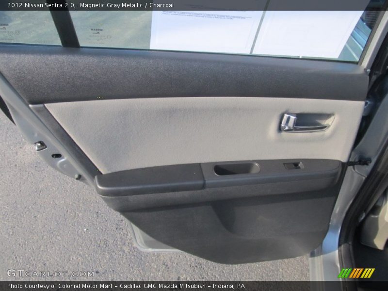 Magnetic Gray Metallic / Charcoal 2012 Nissan Sentra 2.0