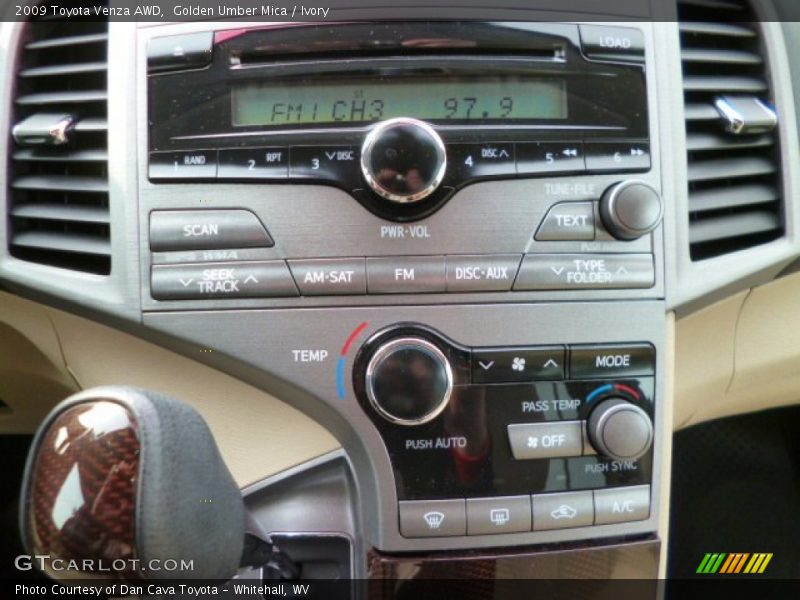 Golden Umber Mica / Ivory 2009 Toyota Venza AWD