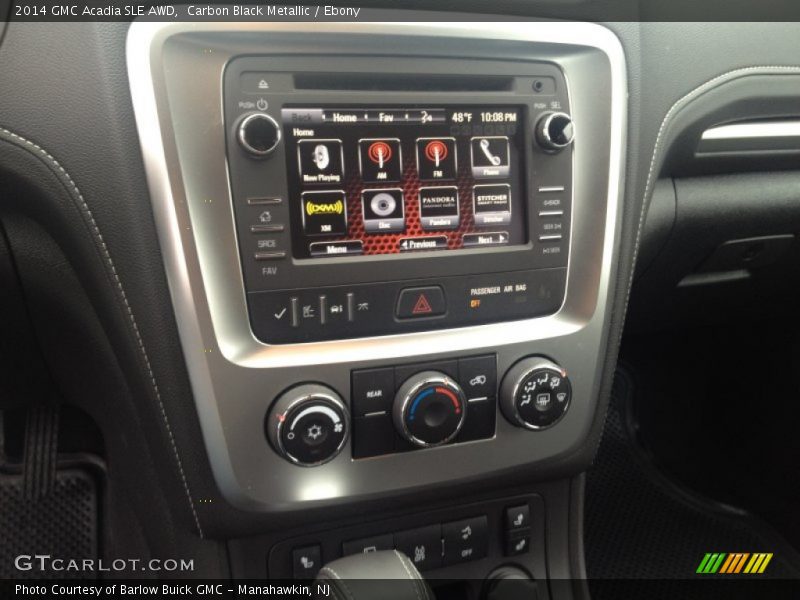 Carbon Black Metallic / Ebony 2014 GMC Acadia SLE AWD