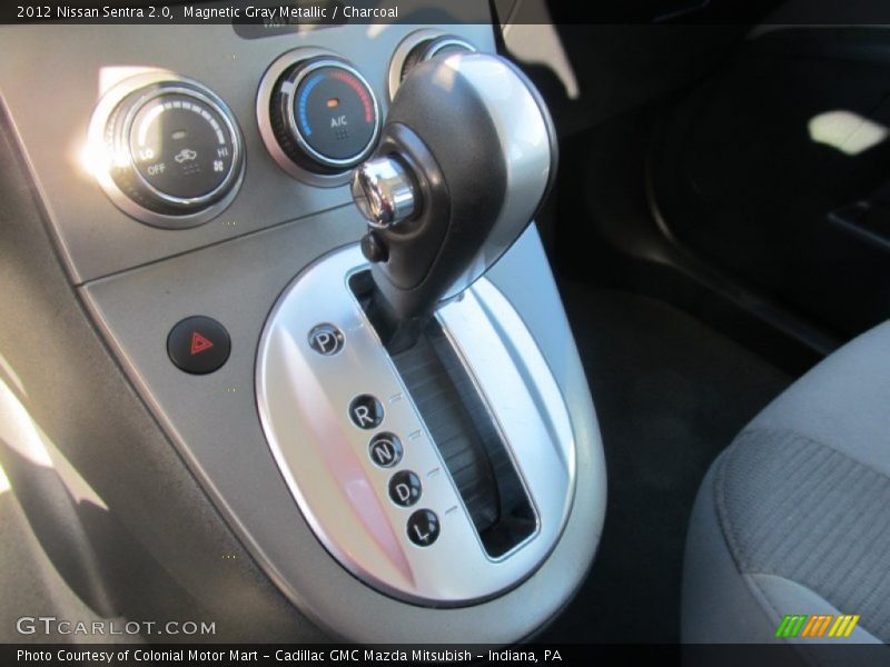 Magnetic Gray Metallic / Charcoal 2012 Nissan Sentra 2.0